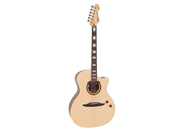 Vintage VRE900NA Guitarra eletroacústica Revo Elektra Natural Silk Vintage VRE900NA Guitarra eletroacústica Revo Elektra Natural Silk